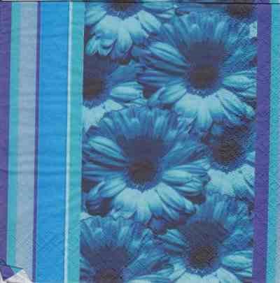 Flowerpower - blau (E)