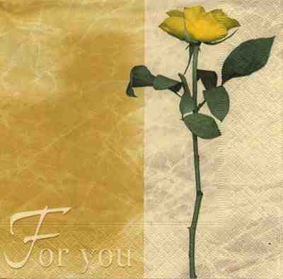A rose for you